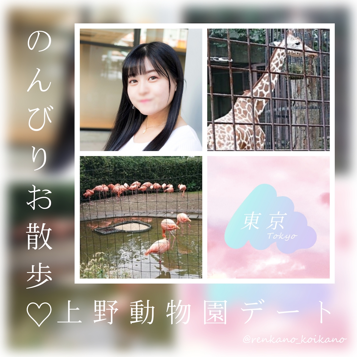 のんびりお散歩♡上野動物園デート